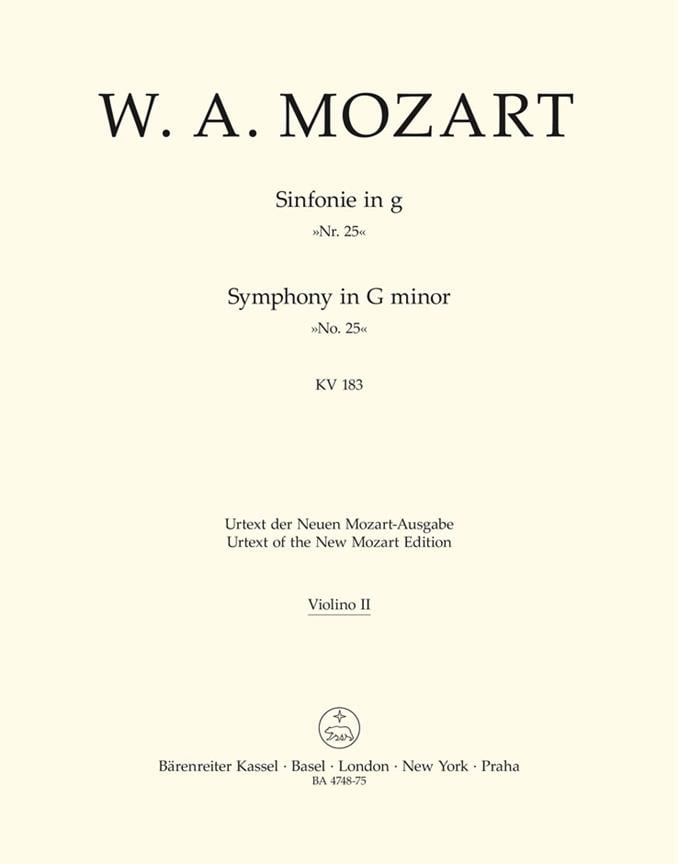 Symphony in G Minor No. 25